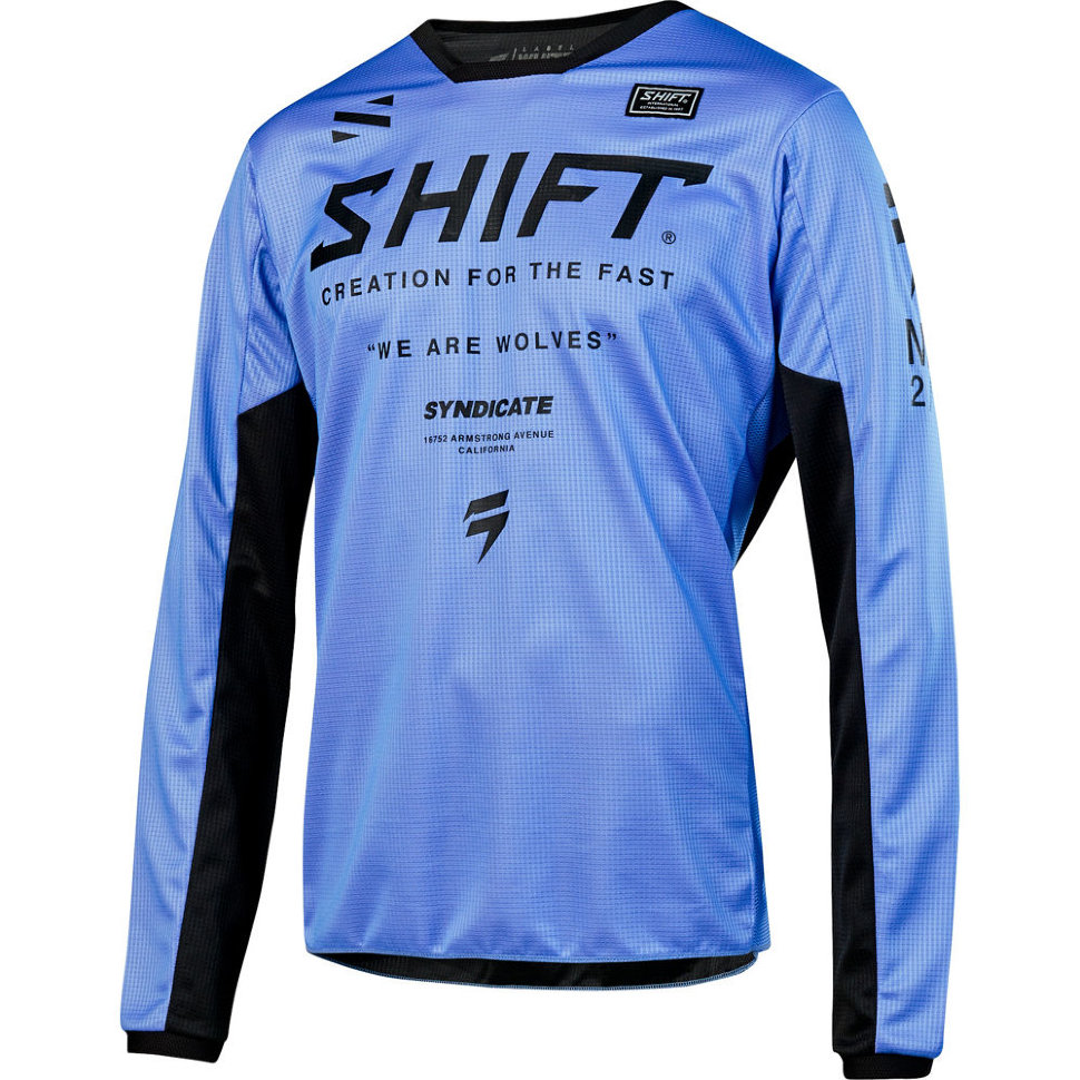 Мото джерсі Shift Whit3 Muse Jersey Purple