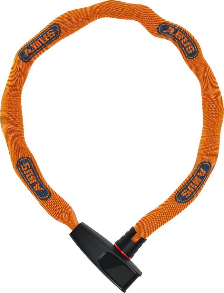 Мотозамок с цепью ABUS 6806K/75 Catena Neon Orange (825156)