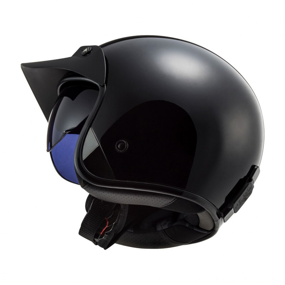 Мотошлем LS2 OF601 Bob Solid Gloss Black