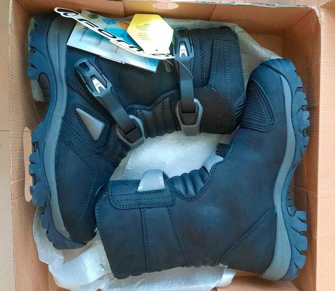 Мотоботы Forma Adventure Low Black