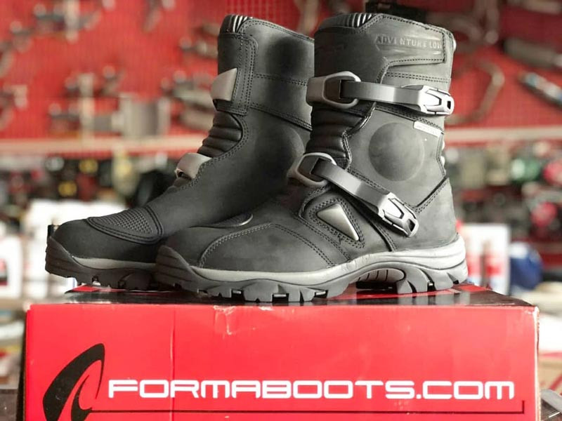 Мотоботы Forma Adventure Low Black