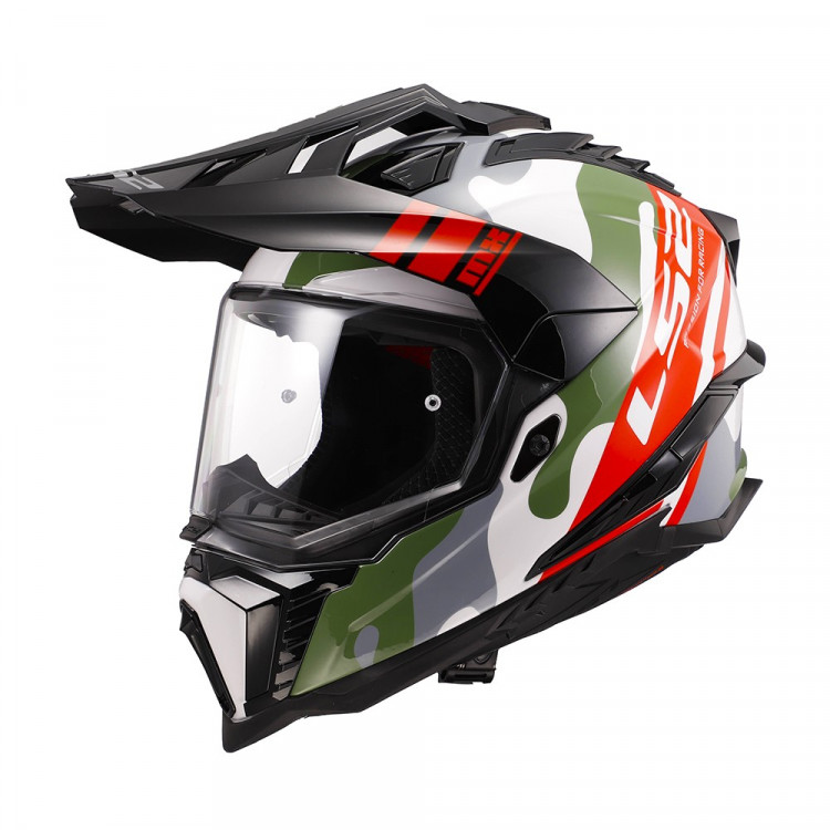 セキュリティ・セーフティ LS2 EXPLORER MX701 CAMOX M PSC Мотошлем LS2 MX701 Explorer Camox M.Brown/Camo - купить в Украине
