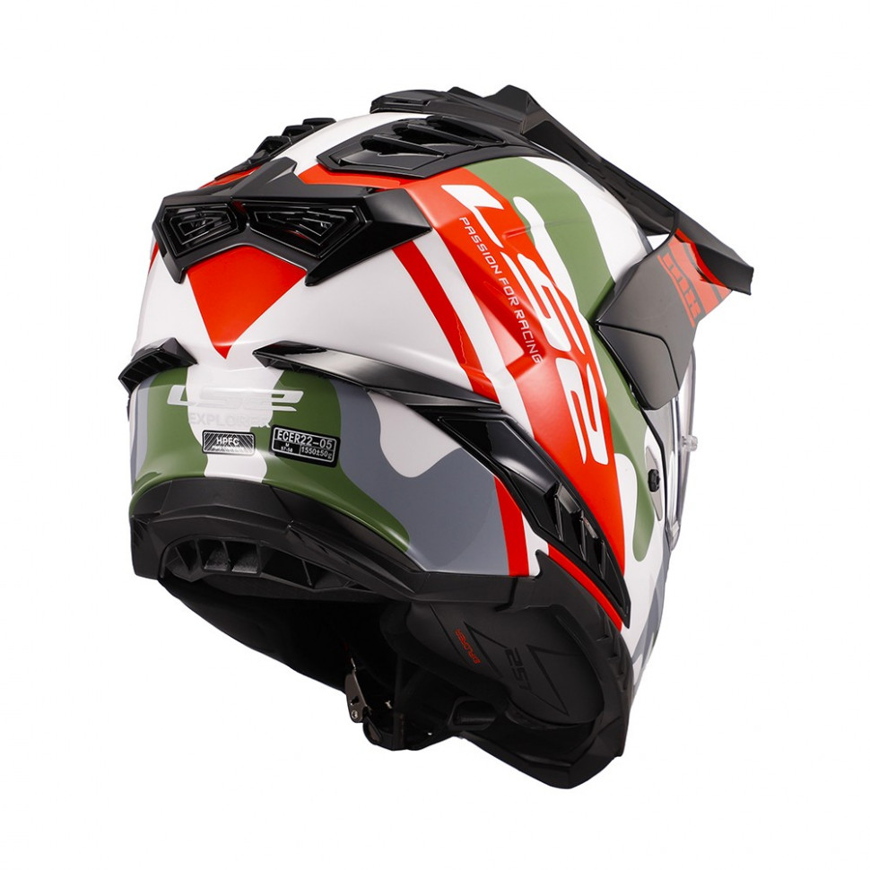 Мотошлем LS2 MX701 Explorer Camox M.Brown/Camo