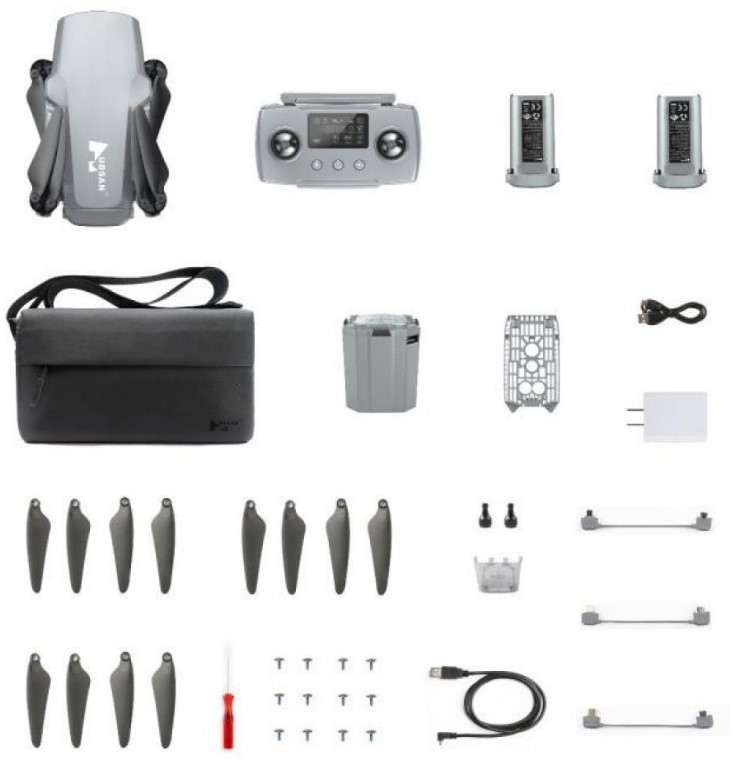 Квадрокоптер Hubsan ZINO Mini Pro 64Gb (с двумя батареями)