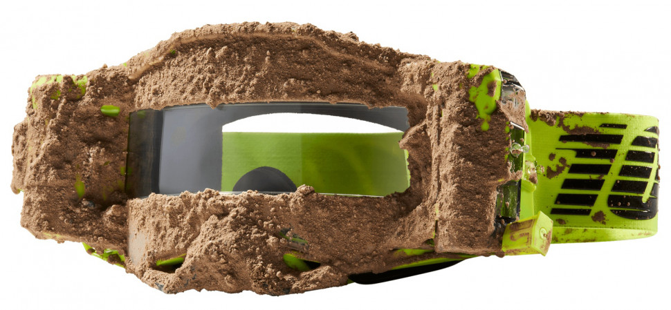 Мото очки 100% Armega Forecast Goggle Black Clear Lens Roll-Off (50721-901-01)