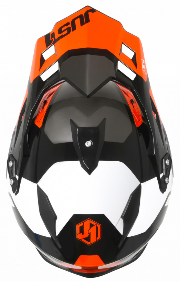 Мотошолом Just1 J34 Pro Tour Fluo Orange/ Black