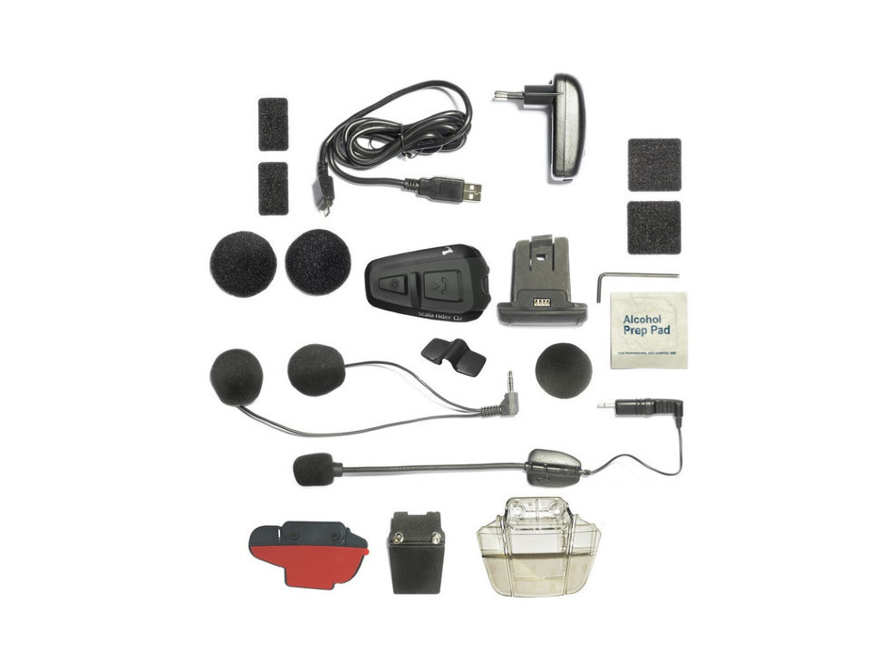 Мотогарнитура Cardo Scala Rider Qz (SRQZ0001 Single)