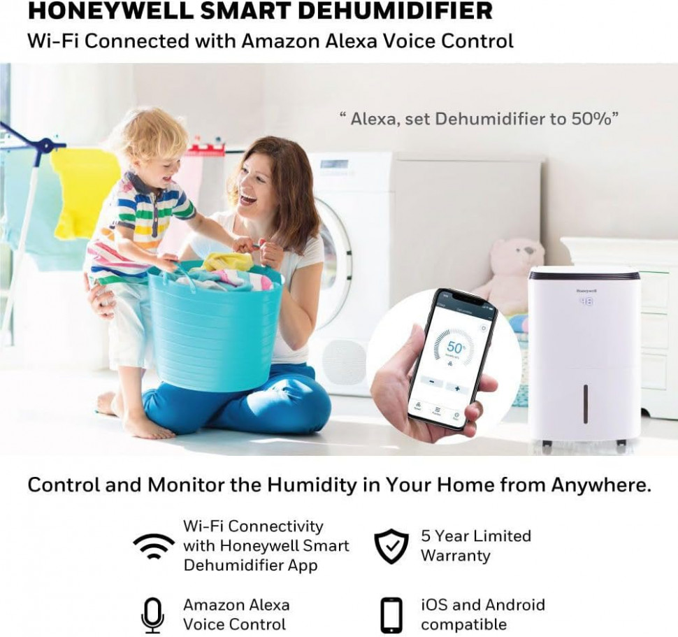 Осушувач повітря Honeywell TP Big, 33Л
