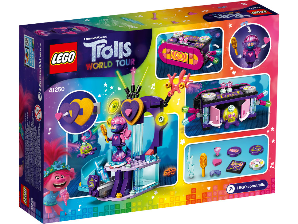 Конструктор Lego Trolls: вечеринка на Техно-рифе (41250)