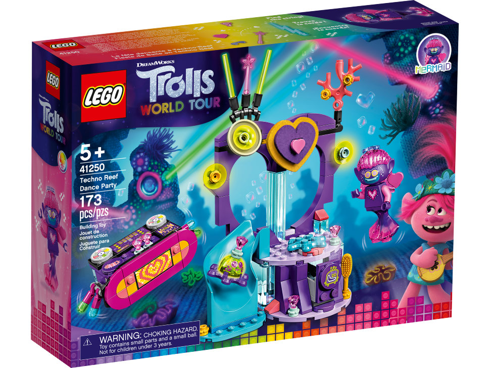 Конструктор Lego Trolls: вечеринка на Техно-рифе (41250)