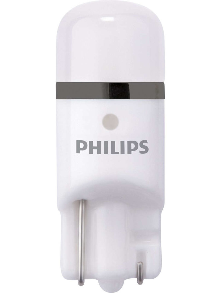 Лампа світлодіодна Philips W5W X-Treme Vision 6000K (127996000KX2)