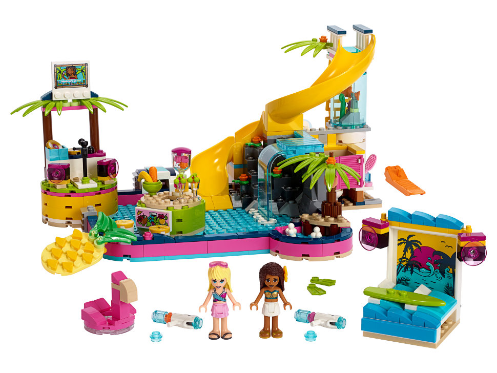 Конструктор Lego Friends: Вечірка Андреа біля басейну (41374)