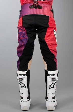 Мотоштани Alpinestars Charger Red /Purple