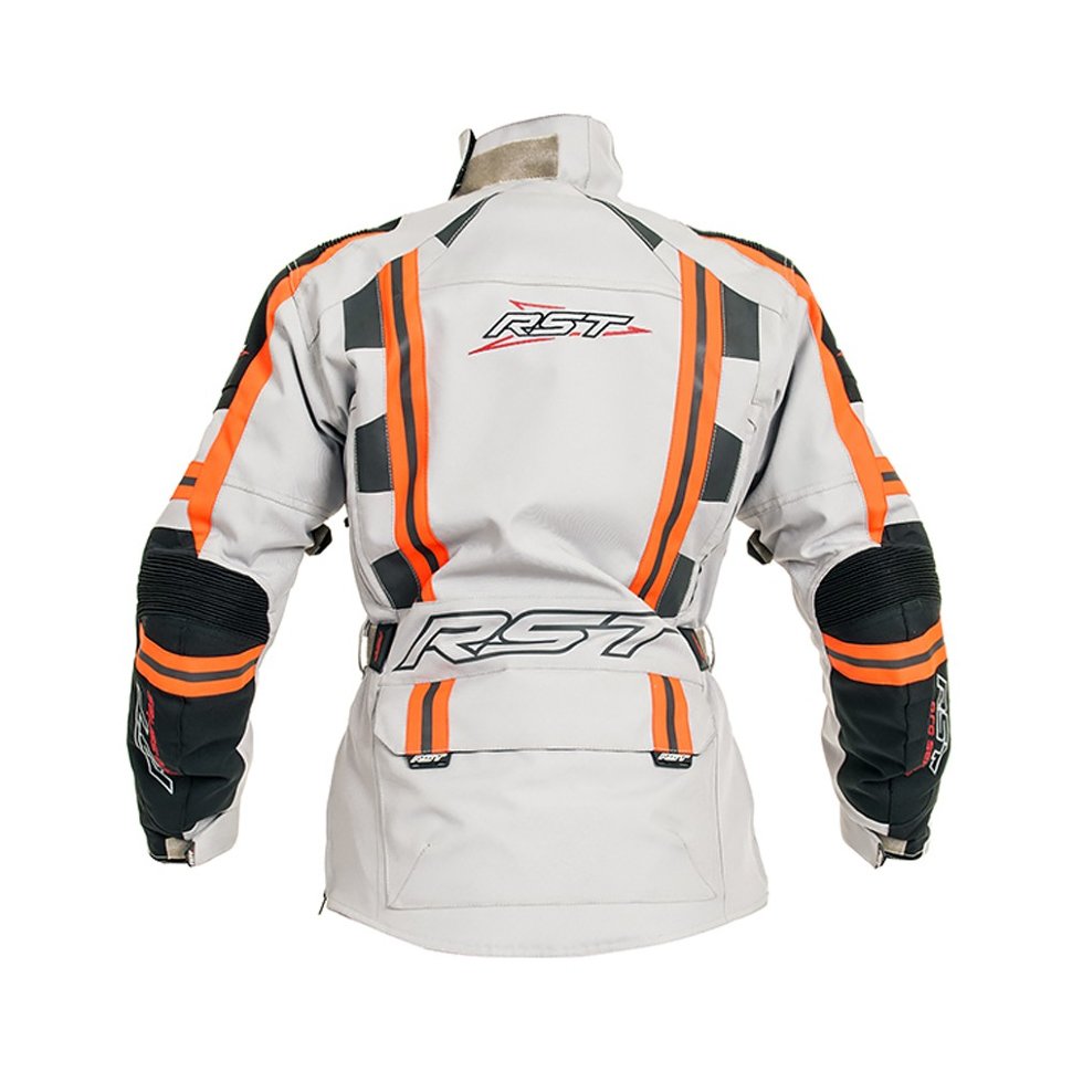 Мотокуртка чоловіча RST Pro Series 1416 Paragon V Textile Jacket Silver /Flo Red