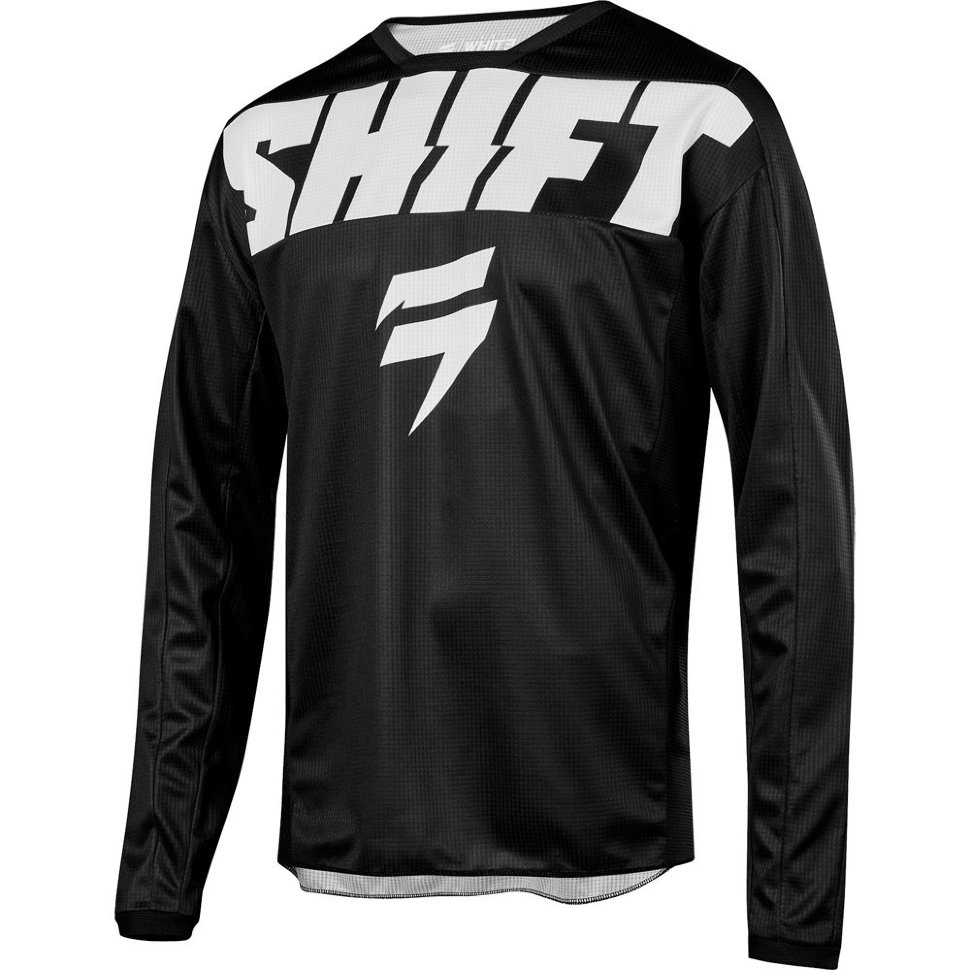 Мото джерси Shift Whit3 York Jersey Black