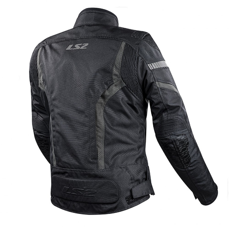 Мотокуртка жіноча LS2 Gate Lady Jacket Black /Dark Grey