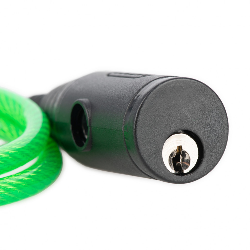 Трос противоугонный Oxford Bumper Cable Lock 600mm x 6mm Green (OF04)