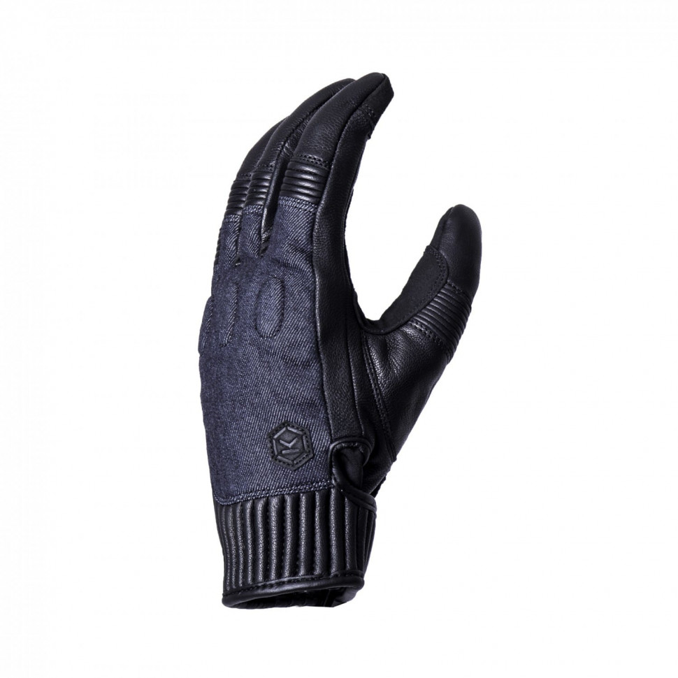 Мужские мотоперчатки Knox Hanbury Black/Denim
