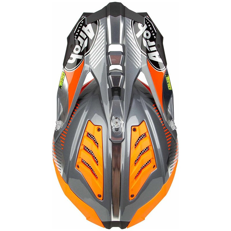 Мотошлем Airoh Aviator 3 Wave Orange