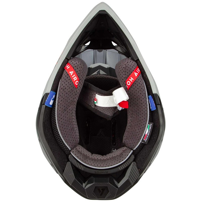 Мотошлем Airoh Aviator 3 Wave Orange