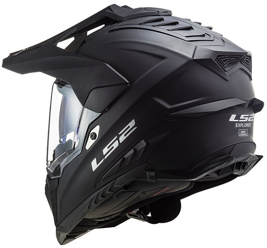 Мотошлем LS2 MX701 Explorer Solid Matt Black