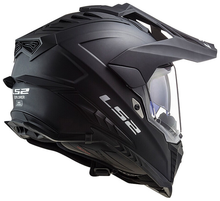Мотошлем LS2 MX701 Explorer Solid Matt Black