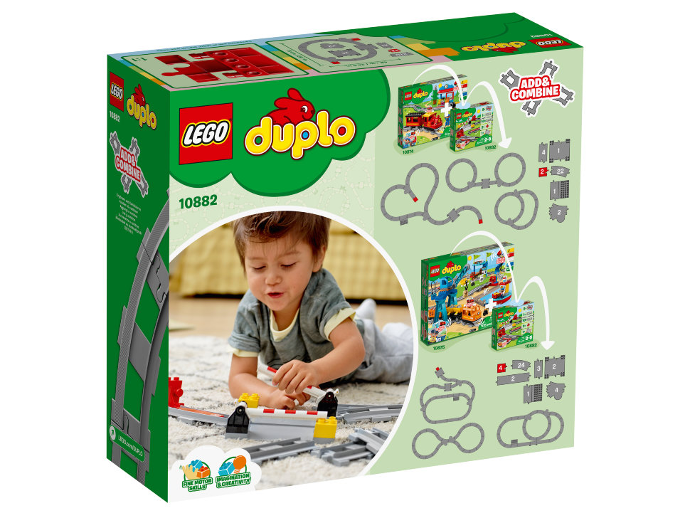 Конструктор Lego Duplo: рельсы (10882)