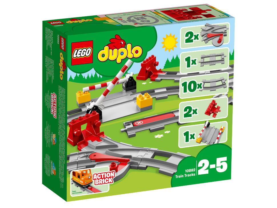 Конструктор Lego Duplo: рельсы (10882)