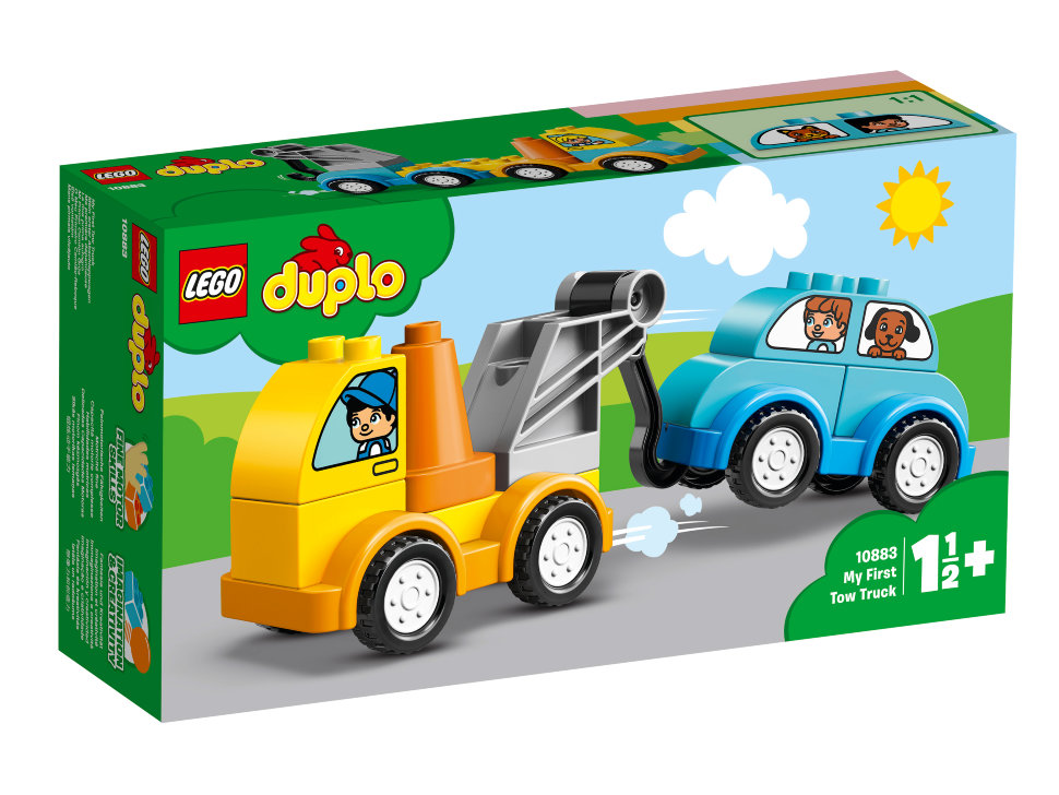 Конструктор Lego Duplo: мой первый эвакуатор (10883)