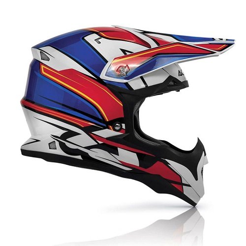Мотошлем Acerbis Impact 2016 White/Red/Blue