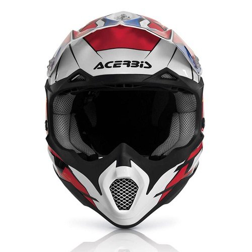 Мотошлем Acerbis Impact 2016 White/Red/Blue