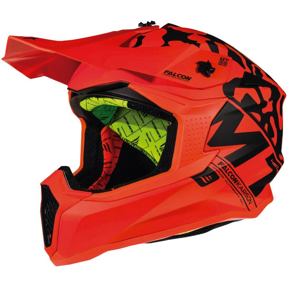 Мотошлем MT Helmets Falcon Karson Orange