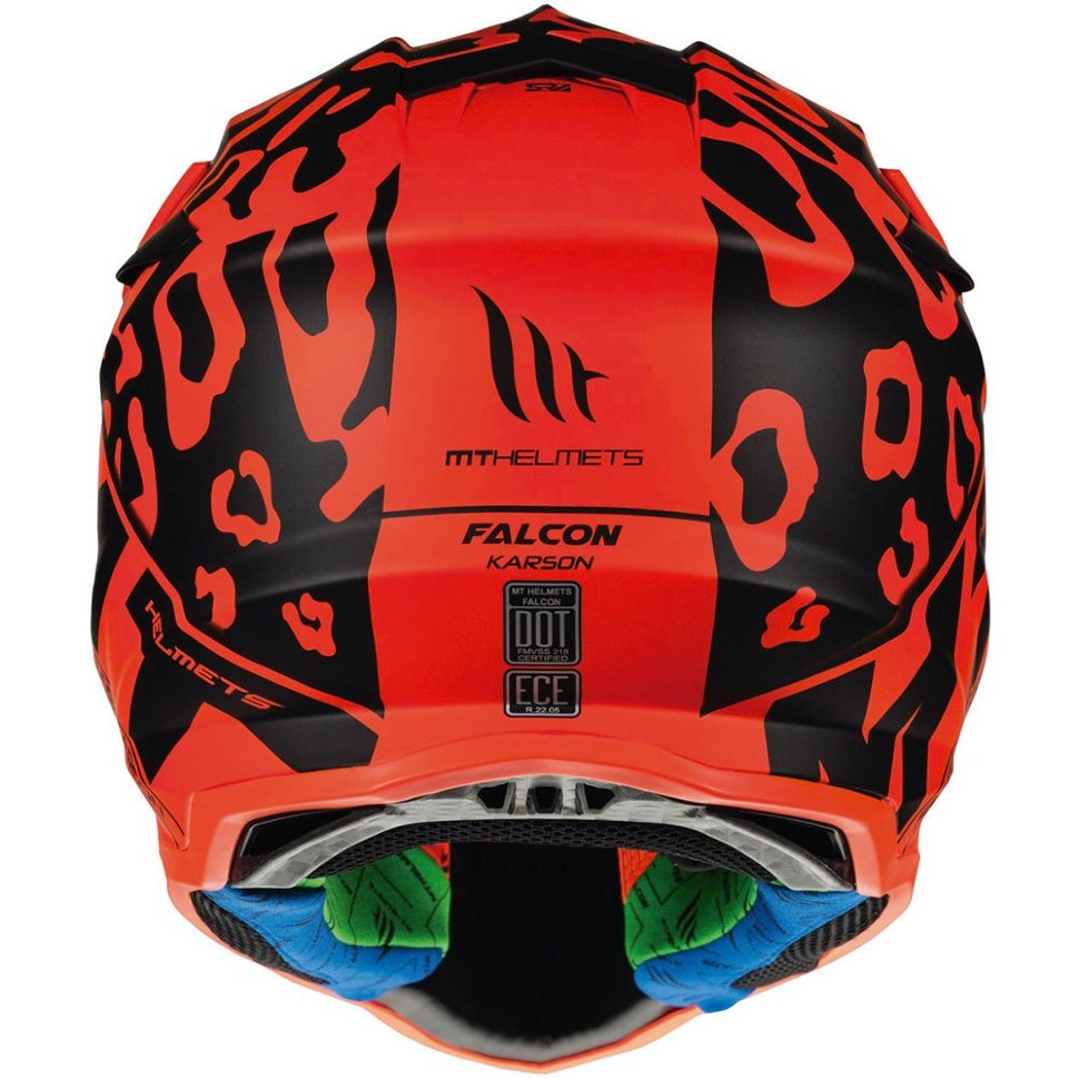 Мотошлем MT Helmets Falcon Karson Orange