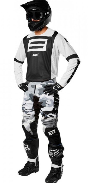 Мото джерси Shift 3lack G.I. Fro 20TH Anvsry Jersey Black