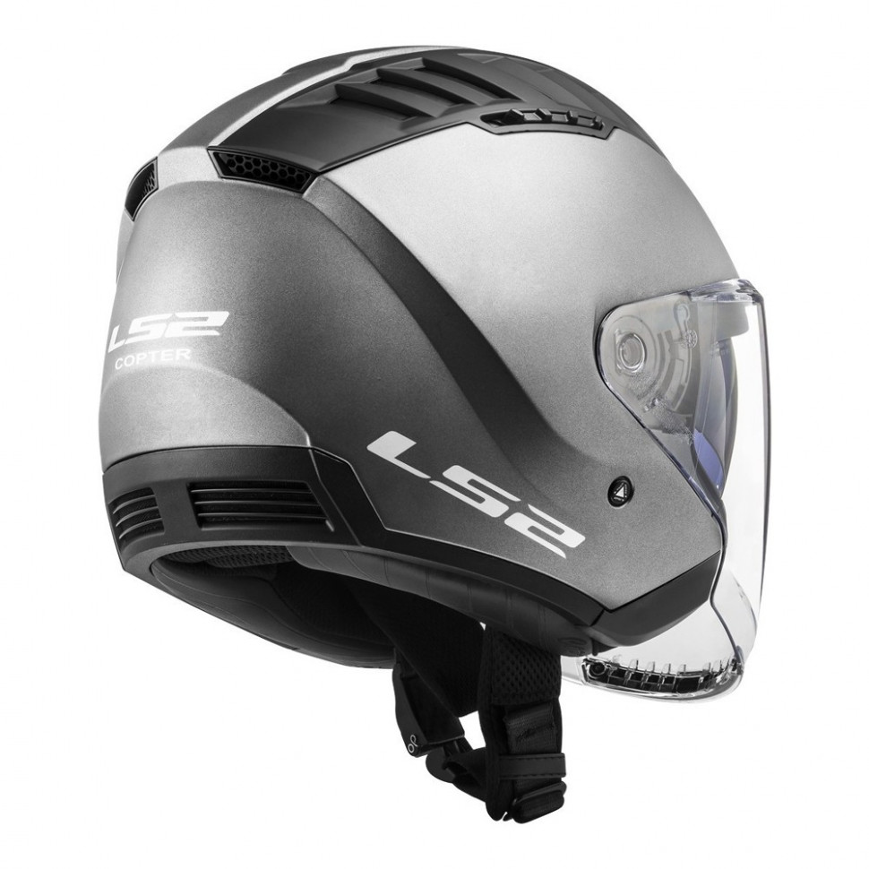 Мотошлем LS2 OF600 Copter Matt Silver