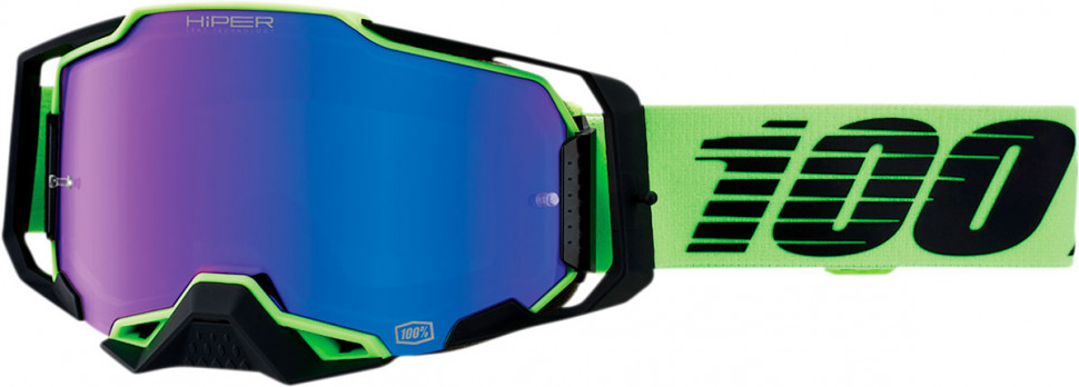 Мото окуляри 100% Armega Goggle Uruma Hiper Blue Lens (50721-407-01)
