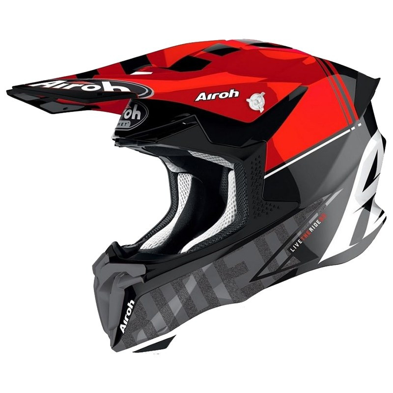 Мотошлем Airoh Twist 2.0 Frame Red