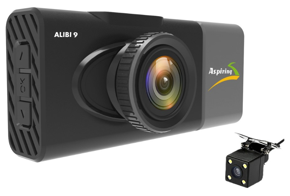 Відеореєстратор Aspiring Alibi 9 GPS, 3 Cameras, Speedcam (CD1MP20GAL9)