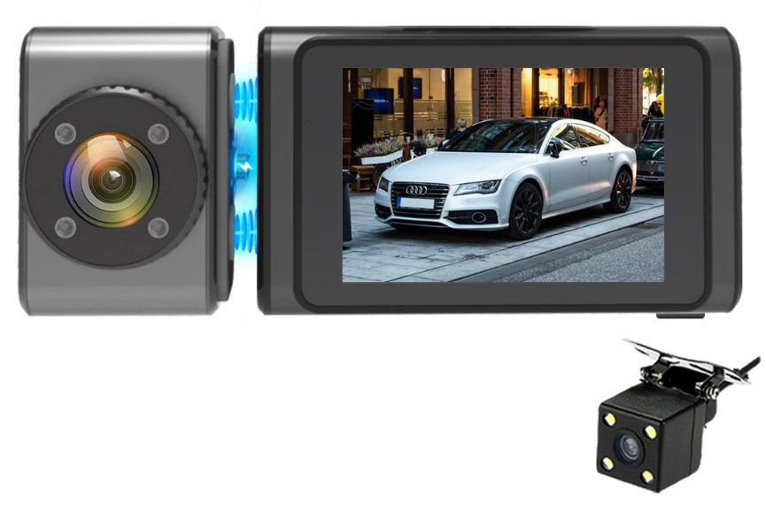 Відеореєстратор Aspiring Alibi 9 GPS, 3 Cameras, Speedcam (CD1MP20GAL9)