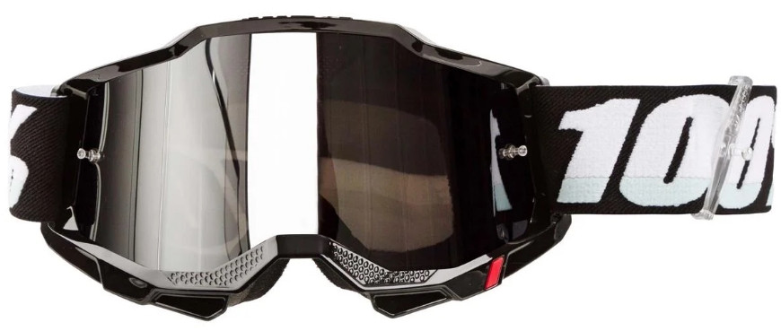 Мото очки 100% Accuri 2 Goggle Black Clear Lens (50221-101-01)