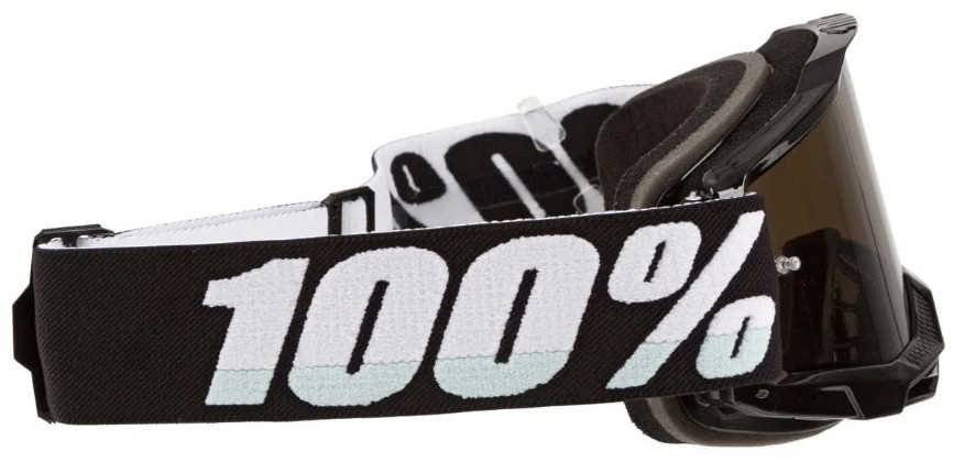 Мото очки 100% Accuri 2 Goggle Black Clear Lens (50221-101-01)