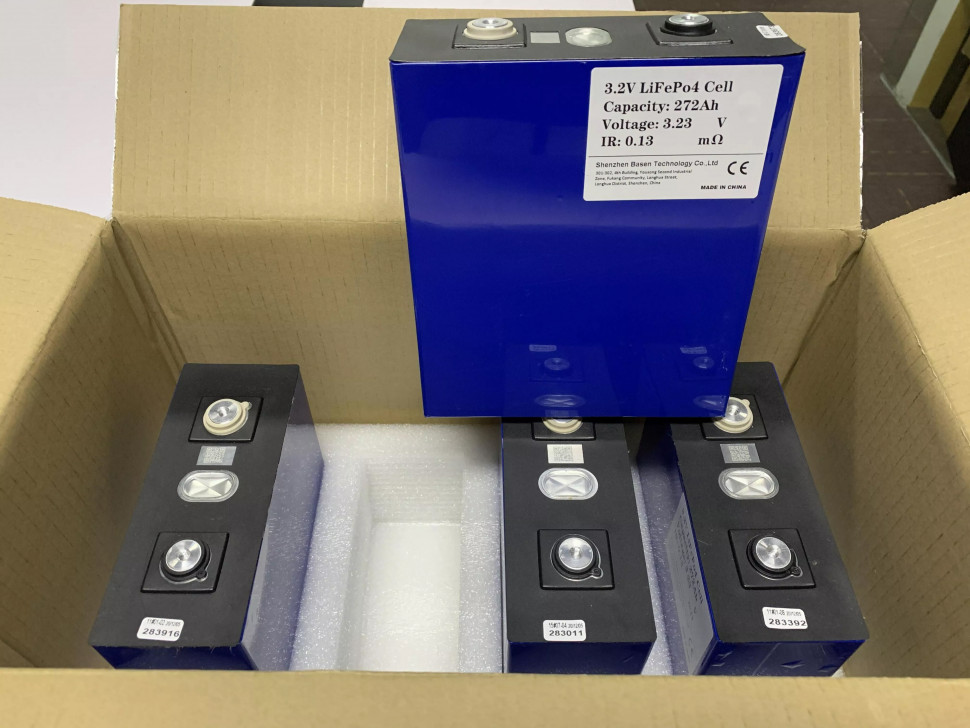 Литий-железо-фосфатный аккумулятор Lishen 3.2В 272 А*ч (LiFePO4)