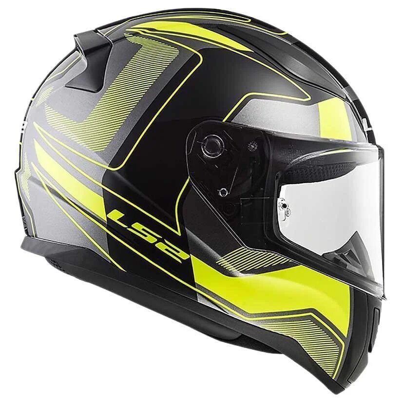 Мотошлем LS2 FF353 Rapid Carrera Black/Yellow