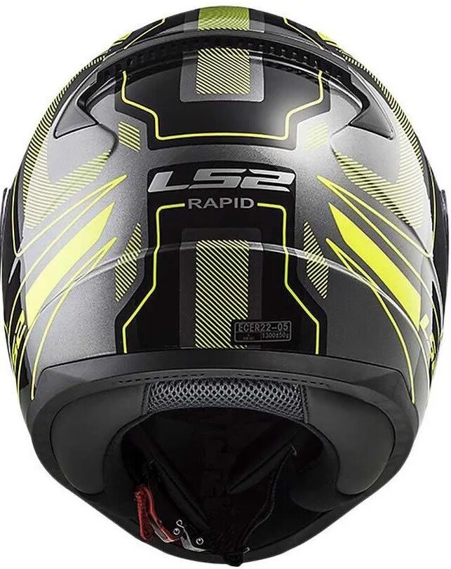 Мотошлем LS2 FF353 Rapid Carrera Black/Yellow