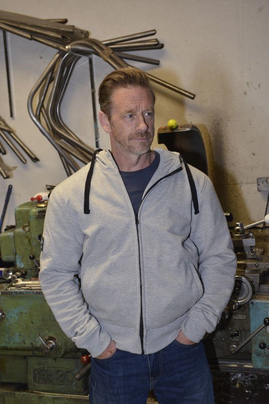 Мотохуди Oxford Super Hoodie Grey