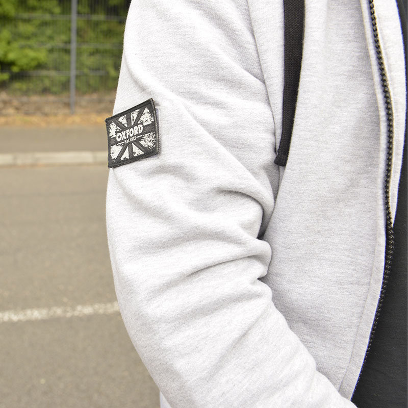 Мотохуди Oxford Super Hoodie Grey