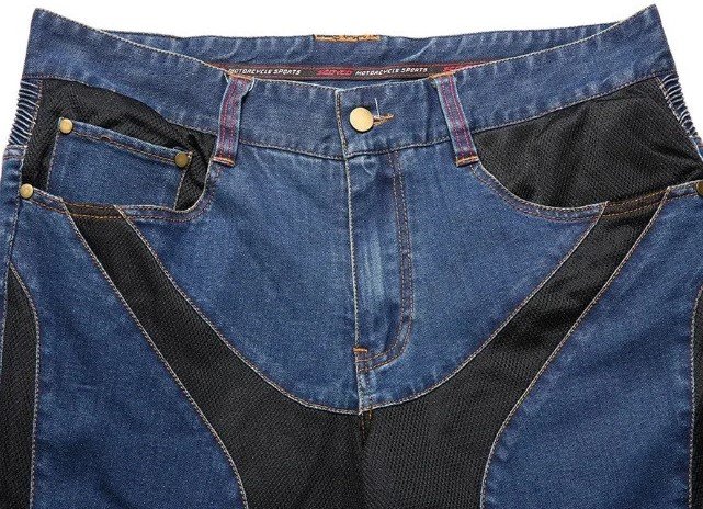 Мотоджінси Scoyco P049 Blue