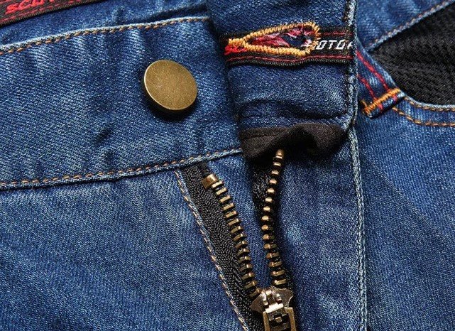 Мотоджінси Scoyco P049 Blue