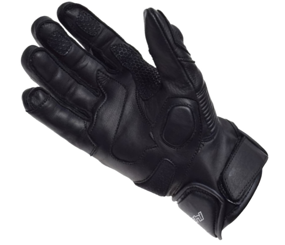 Мотоперчатки чоловічі Leoshi Roma Black