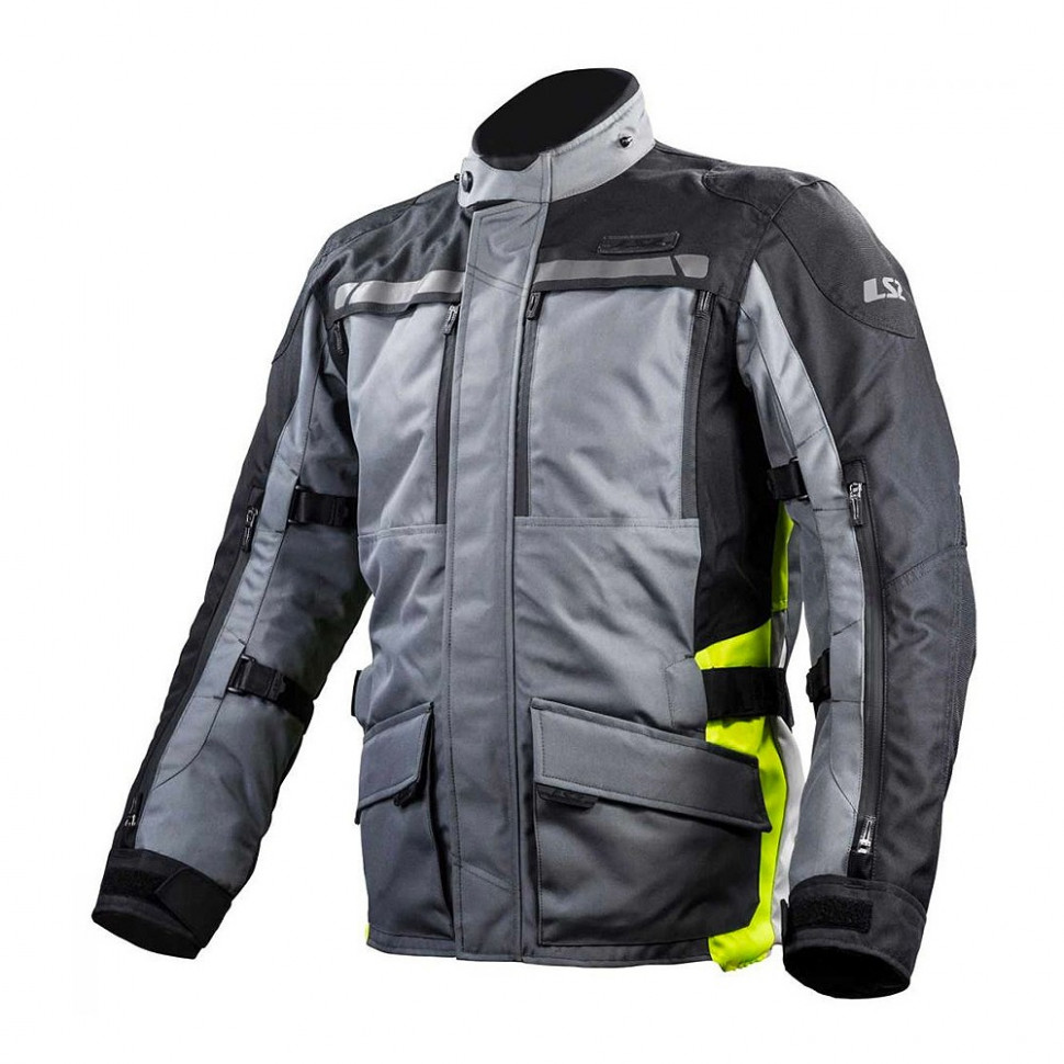 Мотокуртка LS2 Lance Man Jacket Grey /Black /Yellow